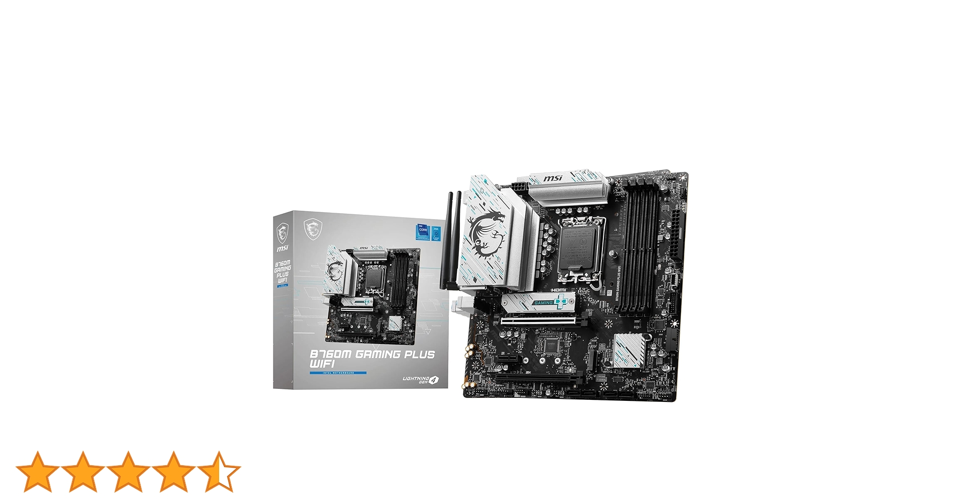 Amazon.in: Buy MSI B760M Gaming Plus WiFi Black Motherboard